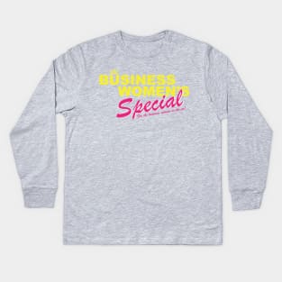 Business Women's Special Kids Long Sleeve T-Shirt